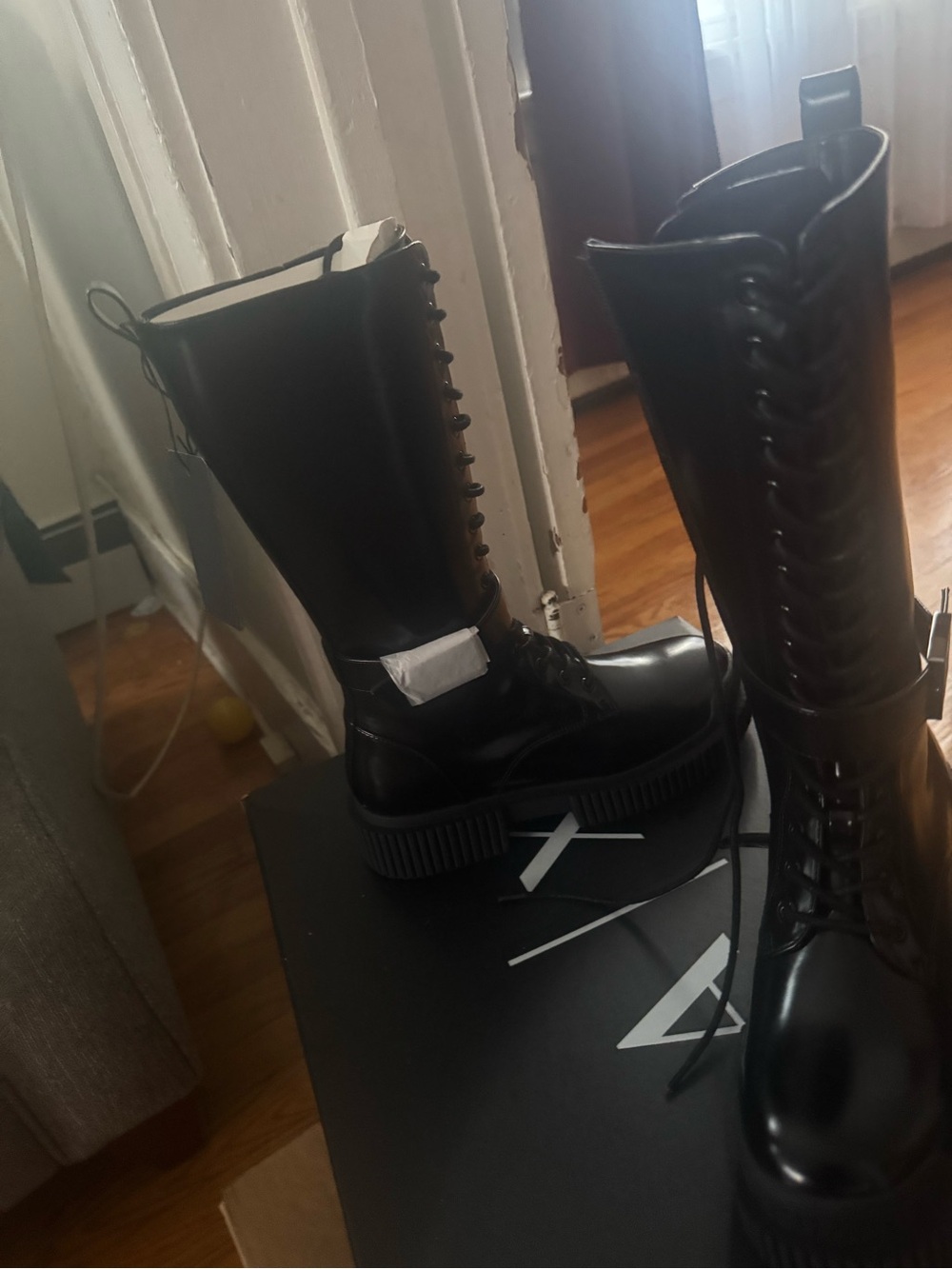 AX Armani Lace Boots